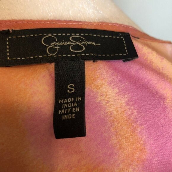 Jessica Simpson S Charleston Dress Sheer Open Back - Picture 7 of 9